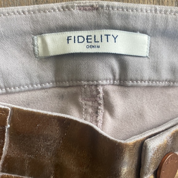 Fidelity Copper Coated Stretch Denim, Prototype, NWT - Picture 6 of 11